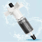 Pond Fountain Pump, Adjustable Flow, Three Spray Nozzles, 8W