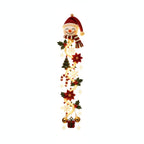 Light-Up Christmas Door Decoration, Six Motifs