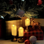 Flameless LED Candles with Realistic Flickering Flame, Multi-Packs