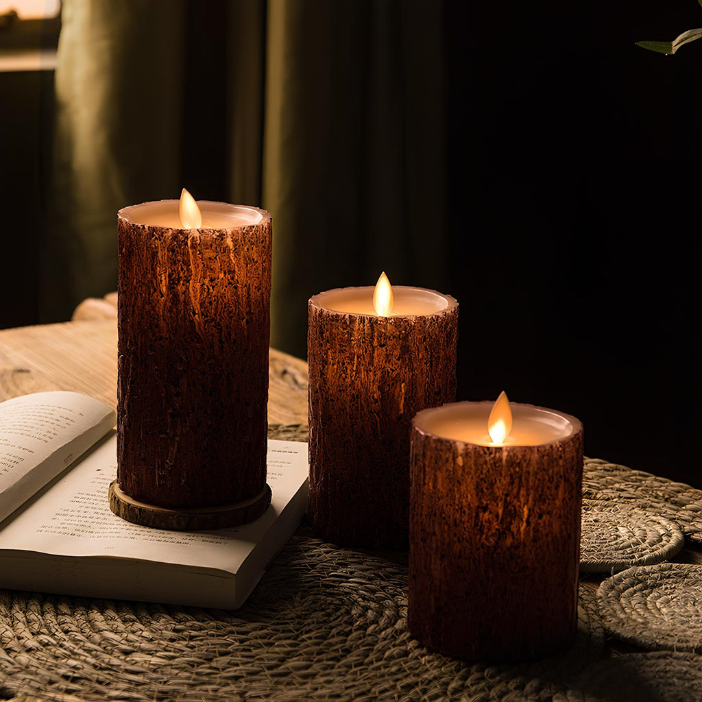 Flameless LED Candles with Realistic Flickering Flame, Multi-Packs