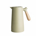 Scandinavian Vacuum Carafe with Wooden Handle, 1 Litre