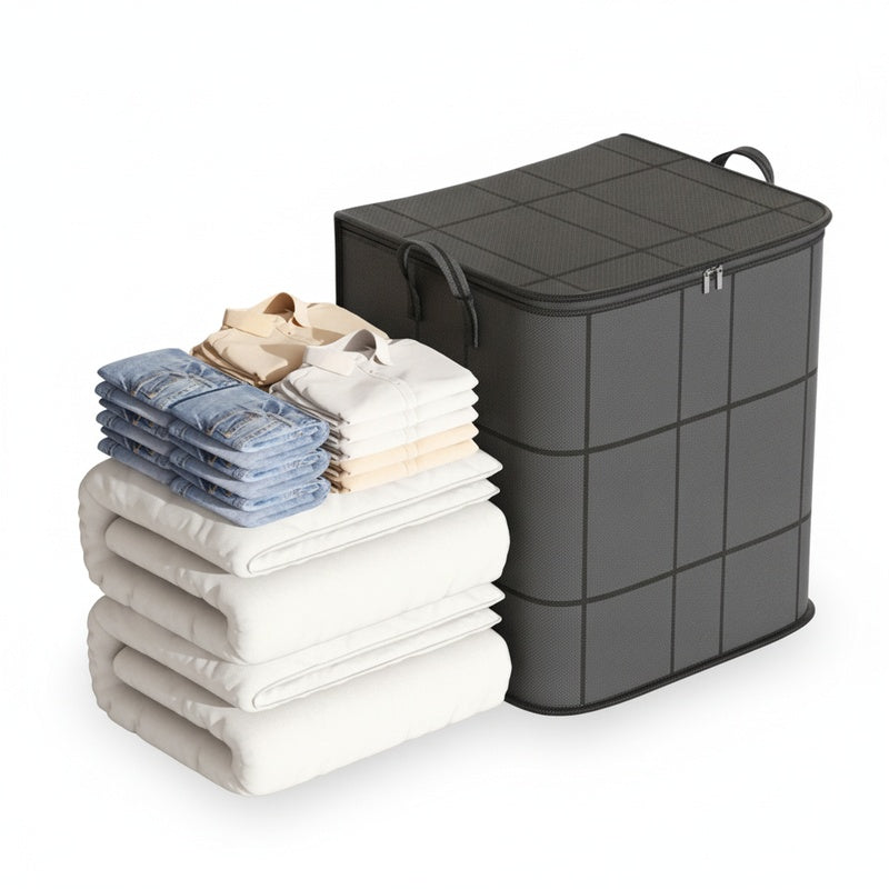 Blanket and Duvet Storage Bag with Double Zip, 4 Sizes