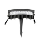 Arched LED Garden Spike Spotlight, 12W, IP65, Black