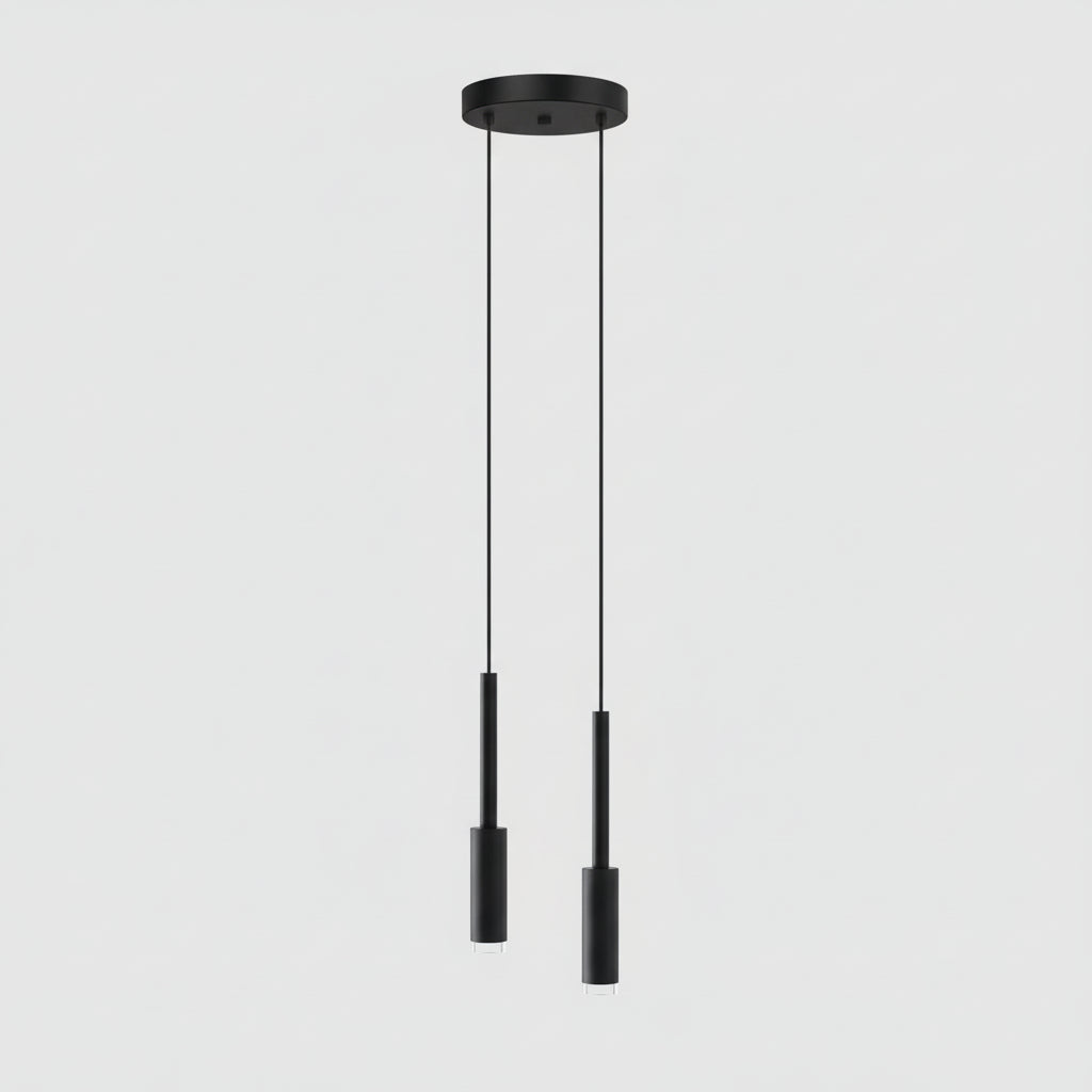 Cylinder Spot Chandelier, Dimmable LED, 1 to 30 Lights
