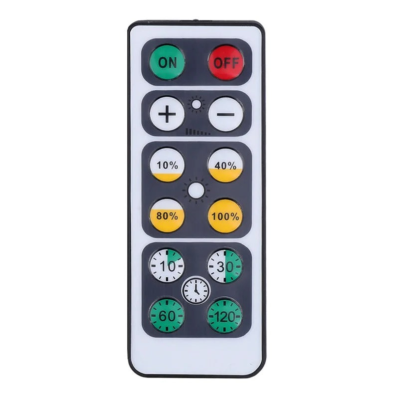 Cordless LED Spotlight, Dimmable with Remote Control