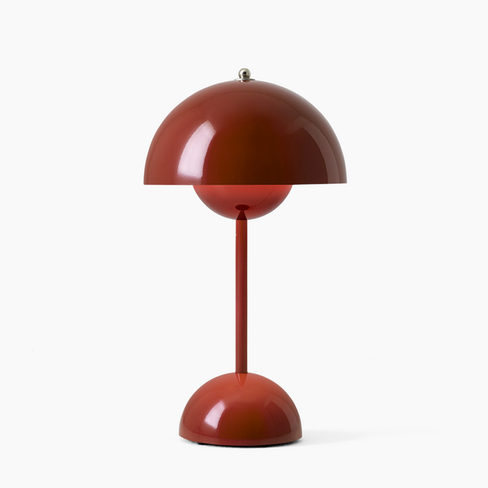 Cordless Outdoor Table Lamp, Dimmable Warm LED, 30cm
