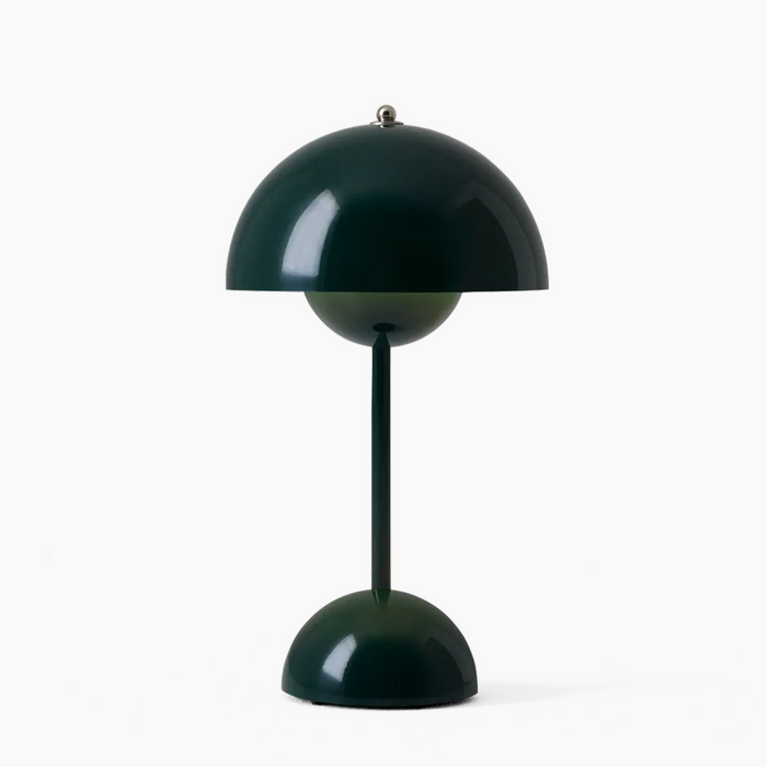 Cordless Outdoor Table Lamp, Dimmable Warm LED, 30cm