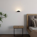 Half-Round LED Wall Light with Warm Indirect Uplight