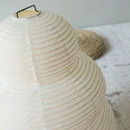 Wabi-Sabi Rice Paper Floor Lamp with Adjustable Tripod