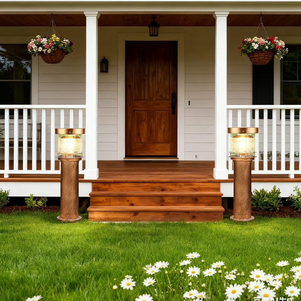 Solar Bollard Light for Driveways and Paths, IP65