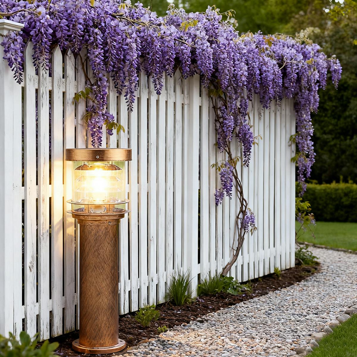 Solar Bollard Light for Driveways and Paths, IP65