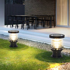 Cylinder Bollard Light for Driveways, IP65, Cast Aluminium