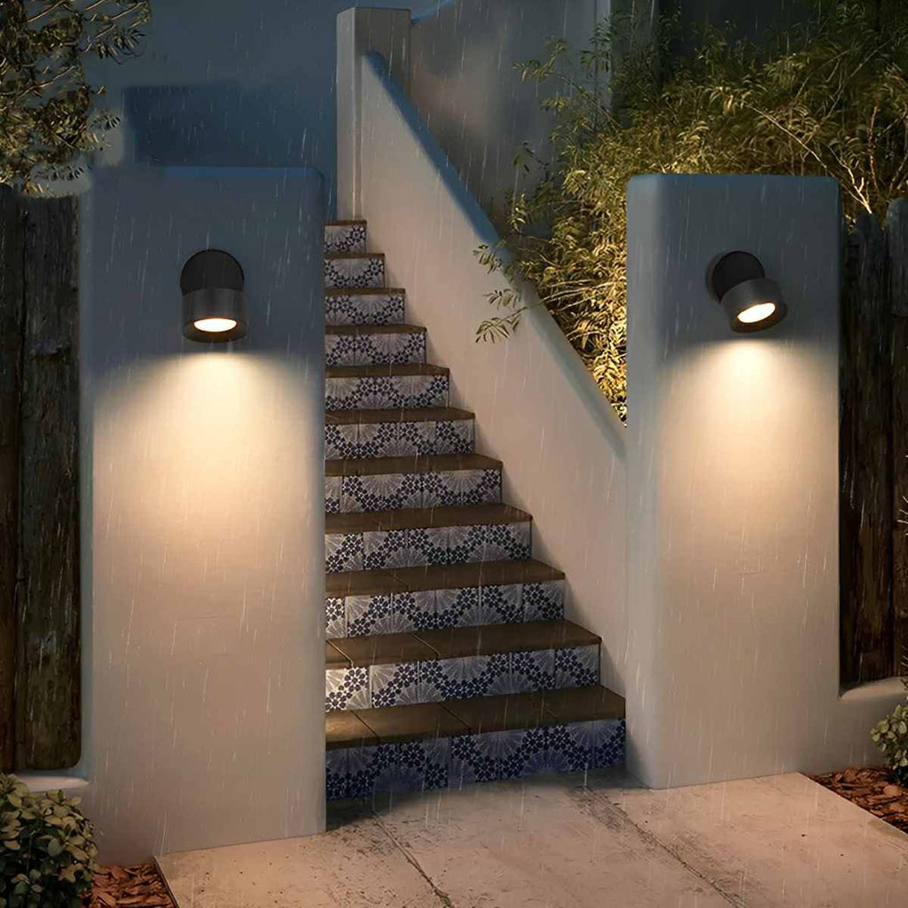 Adjustable Outdoor LED Wall Spotlight, 360 Degrees, IP65