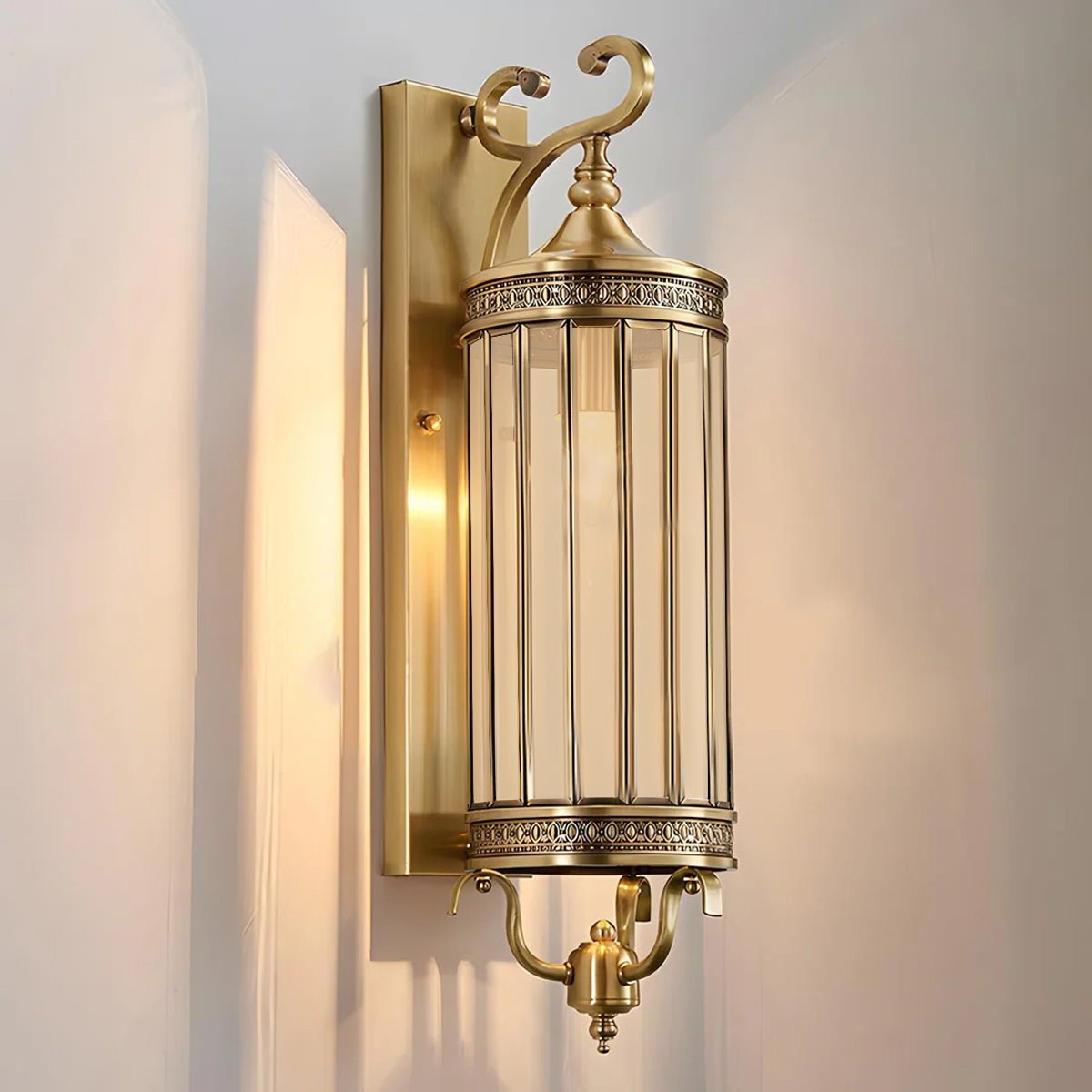 Mid-Century Outdoor Wall Light, IP65 with Warm 3000K LED