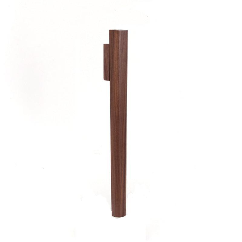 Minimalist Wall Mounted Wood Vase with Glass Test Tube