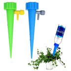Adjustable Plant Self-Watering Spikes, Set of 12 Bottle Drippers