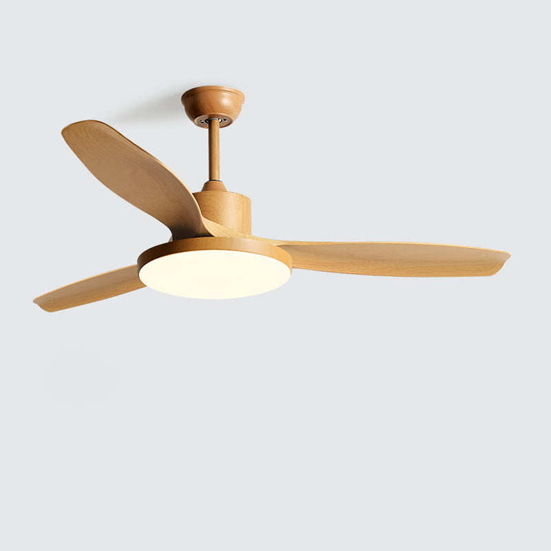 Scandi Ceiling Fan with LED Light and Reversible Motor