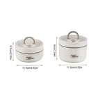 Stacking Stainless Steel Lunch Box with Thermal Bag