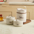 Stacking Stainless Steel Lunch Box with Thermal Bag