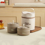 Stacking Stainless Steel Lunch Box with Thermal Bag