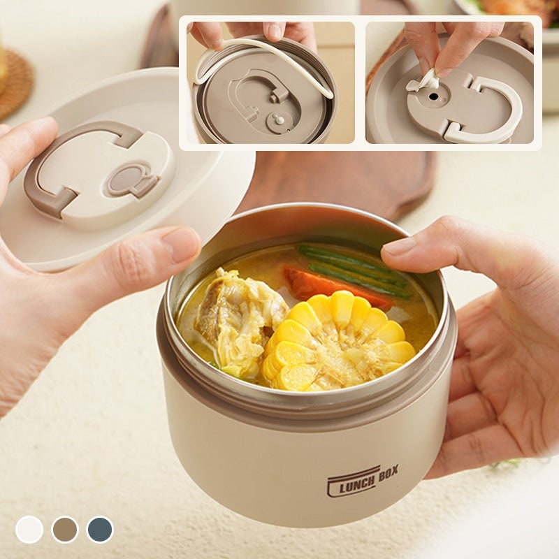 Stacking Stainless Steel Lunch Box with Thermal Bag