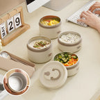 Stacking Stainless Steel Lunch Box with Thermal Bag