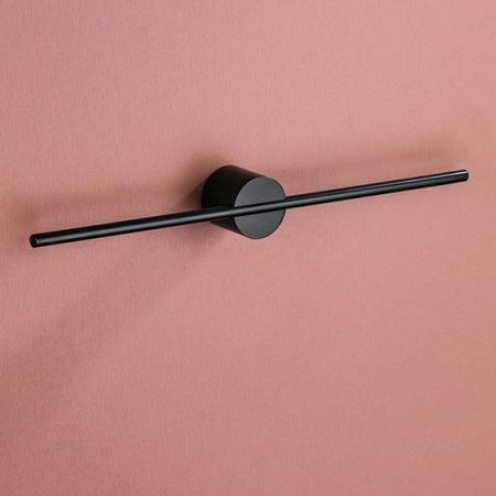 Wall-Mounted Towel Rail with Round Base, 30 or 40 cm