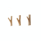 Boho Branch Wall Hook with Self-Adhesive Mounting, No Drilling