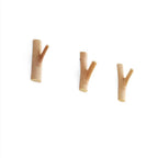 Boho Branch Wall Hook with Self-Adhesive Mounting, No Drilling