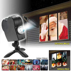 Window Projector with 12 Moving Animations, Screen Included
