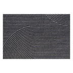 Non-Slip Geometric Ribbed Doormat in Two Sizes