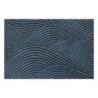 Non-Slip Geometric Ribbed Doormat in Two Sizes