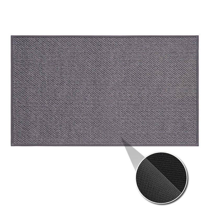 Woven Entrance Doormat with Non-Slip TPR Backing