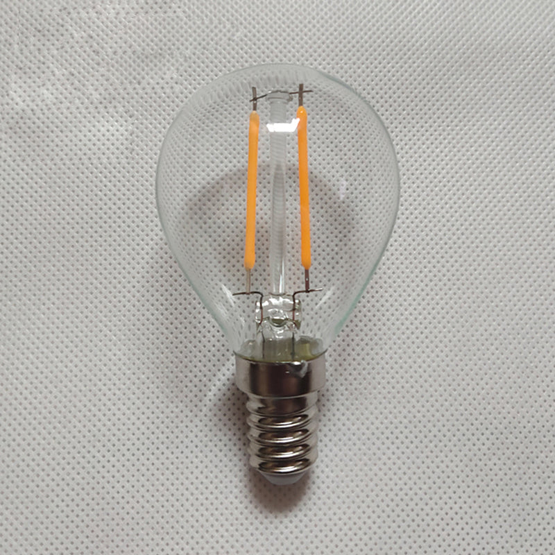 Vintage LED Filament Bulb, Clear Glass, E14 and E14