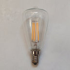Vintage LED Filament Bulb, Clear Glass, E14 and E14