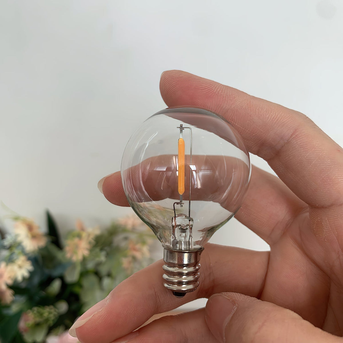 Vintage LED Filament Bulb, Clear Glass, E14 and E14