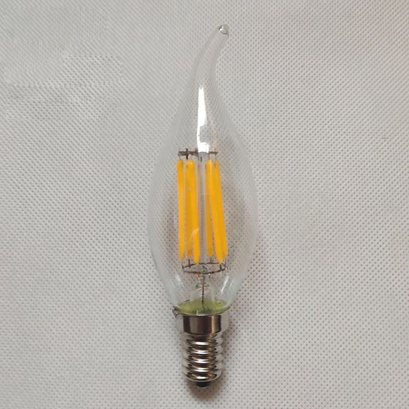 Vintage LED Filament Bulb, Clear Glass, E14 and E14