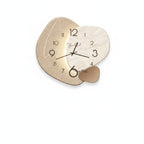 Scandinavian Abstract Wall Clock with Silent Movement