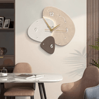 Scandinavian Abstract Wall Clock with Silent Movement