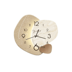 Scandinavian Abstract Wall Clock with Silent Movement