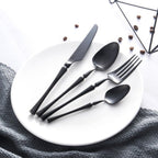 24-Piece Stainless Steel Cutlery Set for Six