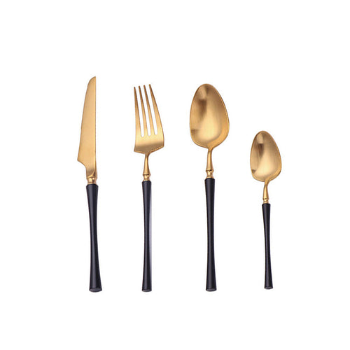 24-Piece Stainless Steel Cutlery Set for Six