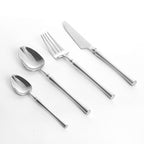 24-Piece Stainless Steel Cutlery Set for Six