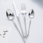 24-Piece Stainless Steel Cutlery Set for Six