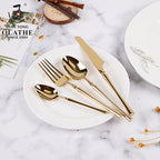 24-Piece Stainless Steel Cutlery Set for Six