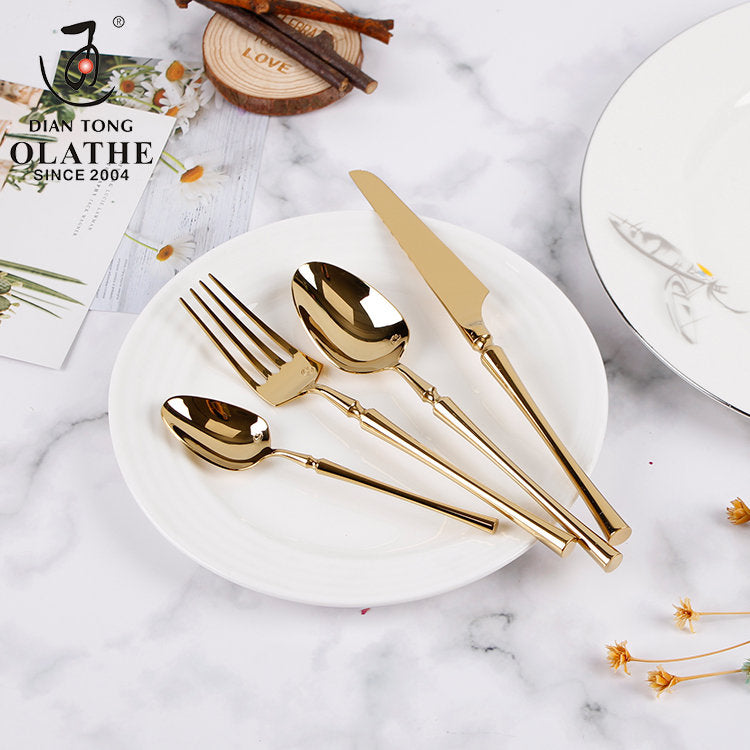 24-Piece Stainless Steel Cutlery Set for Six