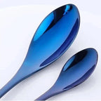 Holographic Stainless Steel Cutlery Set, 4 or 16 Pieces