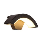 Outdoor Arc Wall Light with Motion Sensor Option, IP65