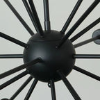 Industrial Sputnik Chandelier with 12 to 20 Arms, Adjustable Drop