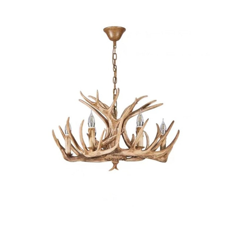 Retro Antler Chandelier with 6, 8 or 10 Lights